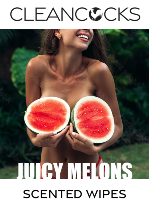 Juicy Melons Wipe Package